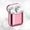 Coque vernis et brillante de haute qualité pour vos AirPods noir rose or argent 8