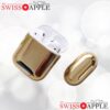 Coque vernis et brillante de haute qualité pour vos AirPods noir rose or argent H