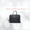 3 Sac à main et porte documents pour femme en cuir de finition peau de crocodile macbook pro air bandoulière noir et marron brun