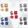 Étui de protection intégralement gainée en tissu pour vos AirPods rouge brun or noir gris bleu rouge
