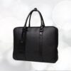 Elegant porte document de haute qualite en cuir 1