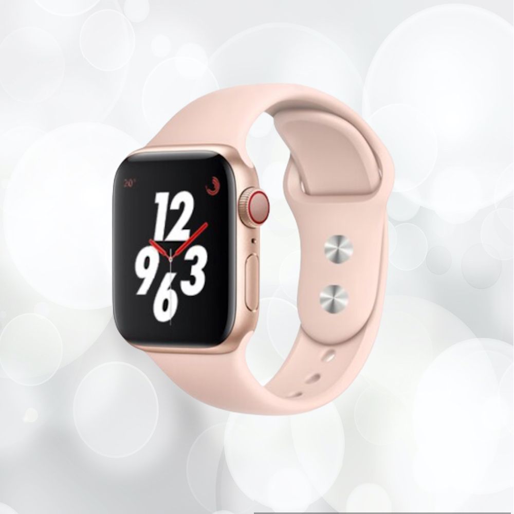 Bracelet Sport Tressé Unicolore pour Apple Watch