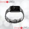 Luxueux bracelet de haute qualité en acier inoxydable à 7 maillons pour votre Apple Watch 1