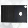 14 Etui de Protection integrale en cuir de qualite flip rotation 360° pour votre iPad pliant noir 