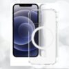 3 Coque de protection transparente et magnétique pour la technologie MagSafe pour votre Iphone 12 pro mini pro max