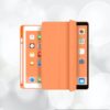 3 Protection intégrale 360 degrés en cuir et Smart Cover avec emplacement pour Apple Pencil pour votre iPad bleu rouge noir orange rose ipad pro 12,9 11 pouces 10,2 10,5 air flip