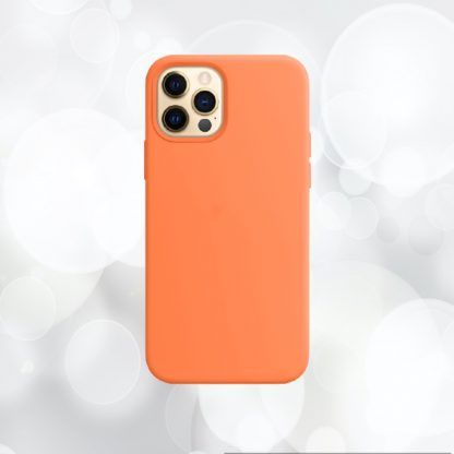 Einfarbige Silikon und magnetische Schutzhülle für MagSafe-Technologie für Ihr Iphone 12