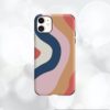 4 coque de protection anti chocs de haute qualite en cuir avec renfort airbags dangle pour votre Iphone xr xs xs max iphone 11 pro max 12 pro mini max armee rayee design pop art