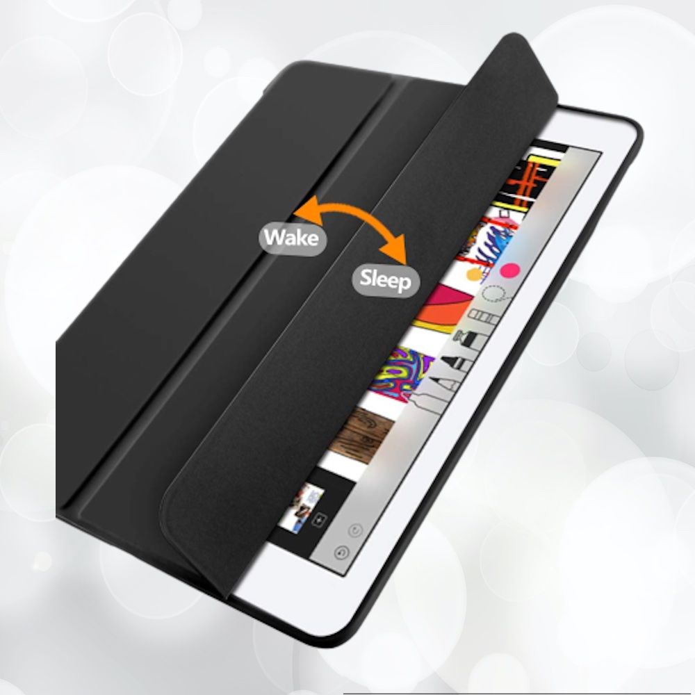 Coque de Protection Arrière en Cuir pour iPad Pro 11 (2020) - Noir