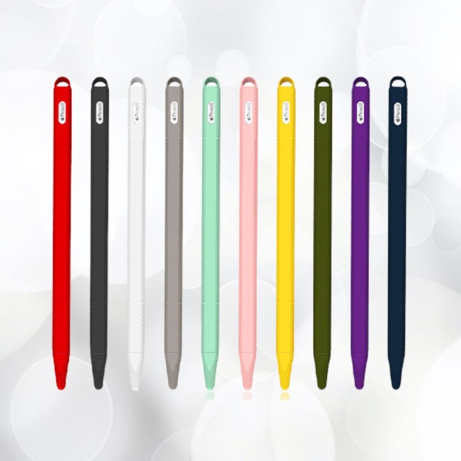 Double étui de protection en Silicone souple pour votre Apple Pencil 2ème génération