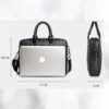 10 Luxueux Porte document bandoulière en cuir effet damier sacoche porte document etui cuir ordinateur laptop macbook Air Pro Retina Ipad