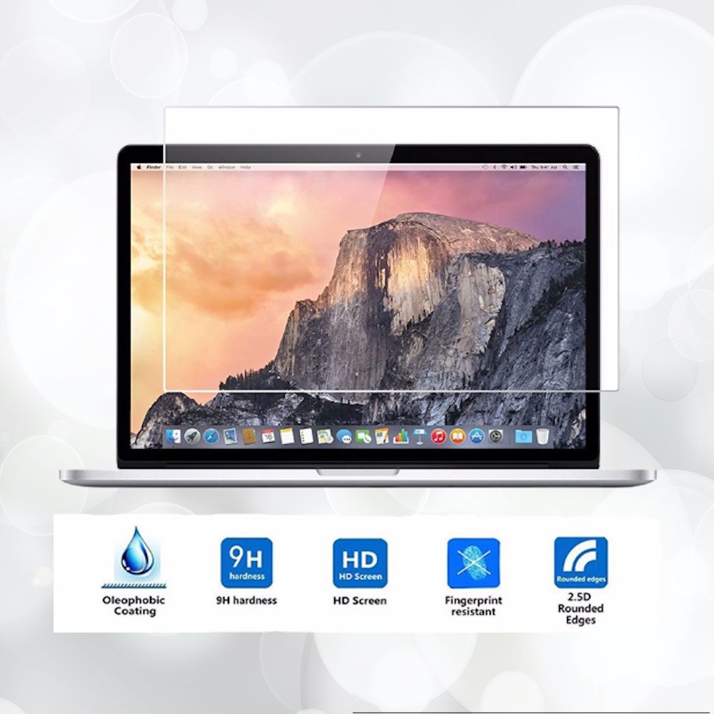 Protection d'écran en verre trempé haute résistance pour votre Macbook