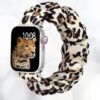 3 Bracelet de montre elastique pour femme tres originale pour votre apple watch fleur rouge noir blanc multicolor leopard