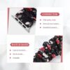 8 Bracelet de montre elastique pour femme tres originale pour votre apple watch fleur rouge noir blanc multicolor leopard