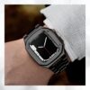 10 Kit complet Bracelet et boitier de luxe de montre integrale en acier inoxydable pour sublimer votre Apple Watch Audemars Piguet Or argent noir or rose