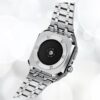 6 Kit complet Bracelet et boitier de luxe de montre integrale en acier inoxydable pour sublimer votre Apple Watch Audemars Piguet Or argent noir or rose