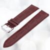 10 Bracelet crocodile en cuir de haute qualite pour votre Apple Watch 1 2 3 4 5 6 7 se series 38mm 40mm 41mm 42mm 44mm 45mm rouge bleu marron noir rose blanc