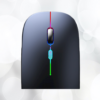 3 Confortable Souris sans fil lumineuse rechargeable Bluetooth pour votre MacBook Imac iPad argent noir blanc magic mouse 1 2