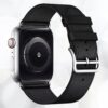 4 Luxueux bracelet boucle en cuir de très haute qualité pour votre Apple Watch hermès brun marron jaune vert rouge noir bleu violet orange