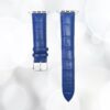 4Bracelet crocodile en cuir de haute qualite pour votre Apple Watch 1 2 3 4 5 6 7 se series 38mm 40mm 41mm 42mm 44mm 45mm rouge bleu marron noir rose blanc