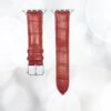 7 Bracelet crocodile en cuir de haute qualite pour votre Apple Watch 1 2 3 4 5 6 7 se series 38mm 40mm 41mm 42mm 44mm 45mm rouge bleu marron noir rose blanc