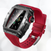 4 Bracelet et boitier sport acier inoxydable Apple Watch 1 2 3 4 5 6 7 8 9 Ultra rouge jaune noir blanc audemars piguet rolex richard mille yellow black steel.png